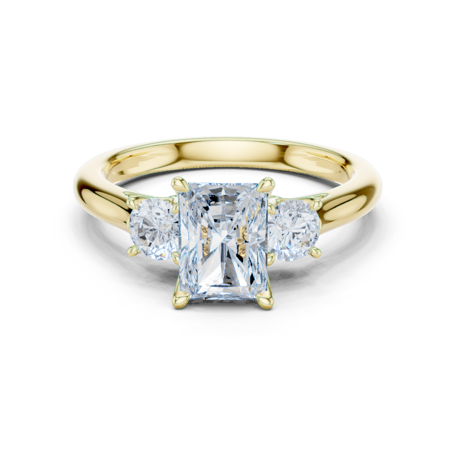 Gold Ring DDLR-896, Yellow Gold