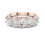 Gold Ring DDLR-1122, Rose Gold, view 4