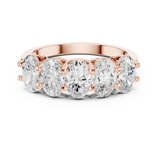 Gold Ring DDLR-1122, Rose Gold, view 4