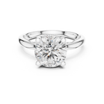 Gold Ring DDLR-175, White Gold, view 4