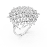 Gold Ring SBWR(47), White Gold, view 2