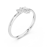 Gold Ring 1 (361), White Gold, view 2