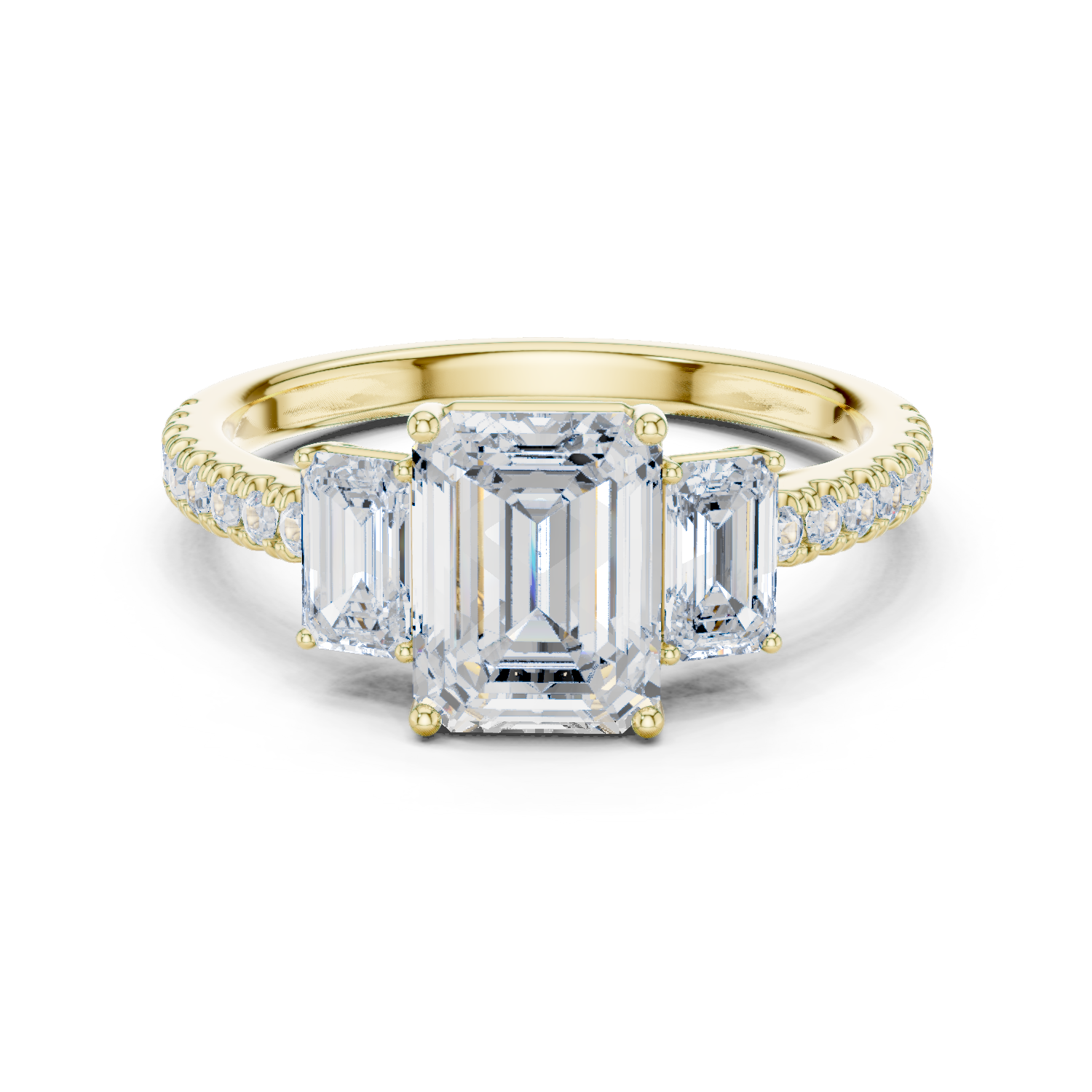 Gold Ring DDLR-790, Yellow Gold