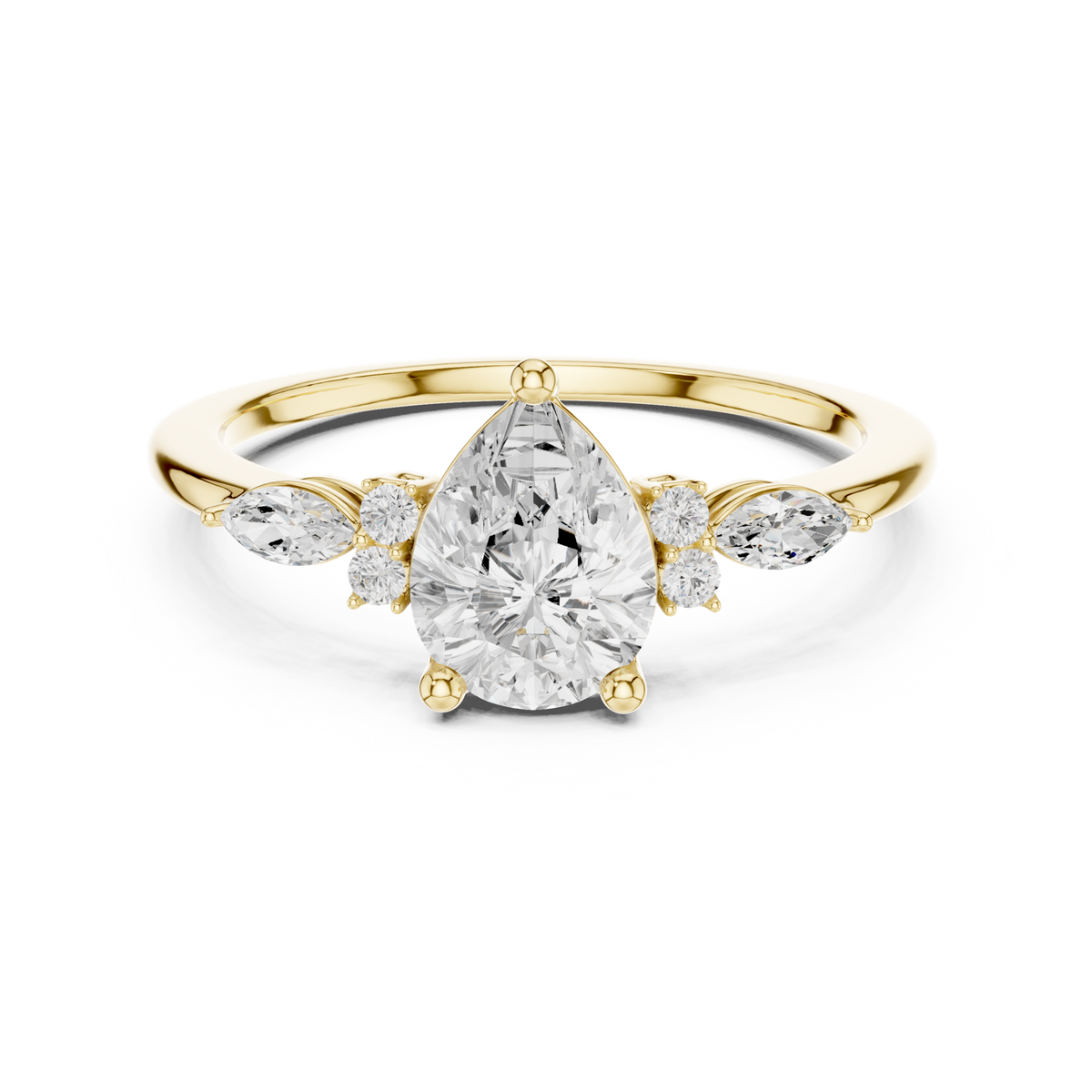 Gold Ring SBWR(35), Yellow Gold