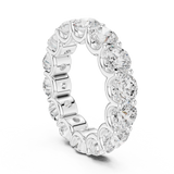 Gold Ring DDLR-662, White Gold, view 1