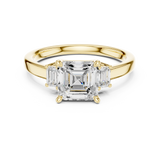 Gold Ring DDLR-867, Yellow Gold, view 4