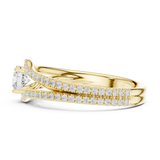 Gold Ring LR-0345, Yellow Gold, view 3
