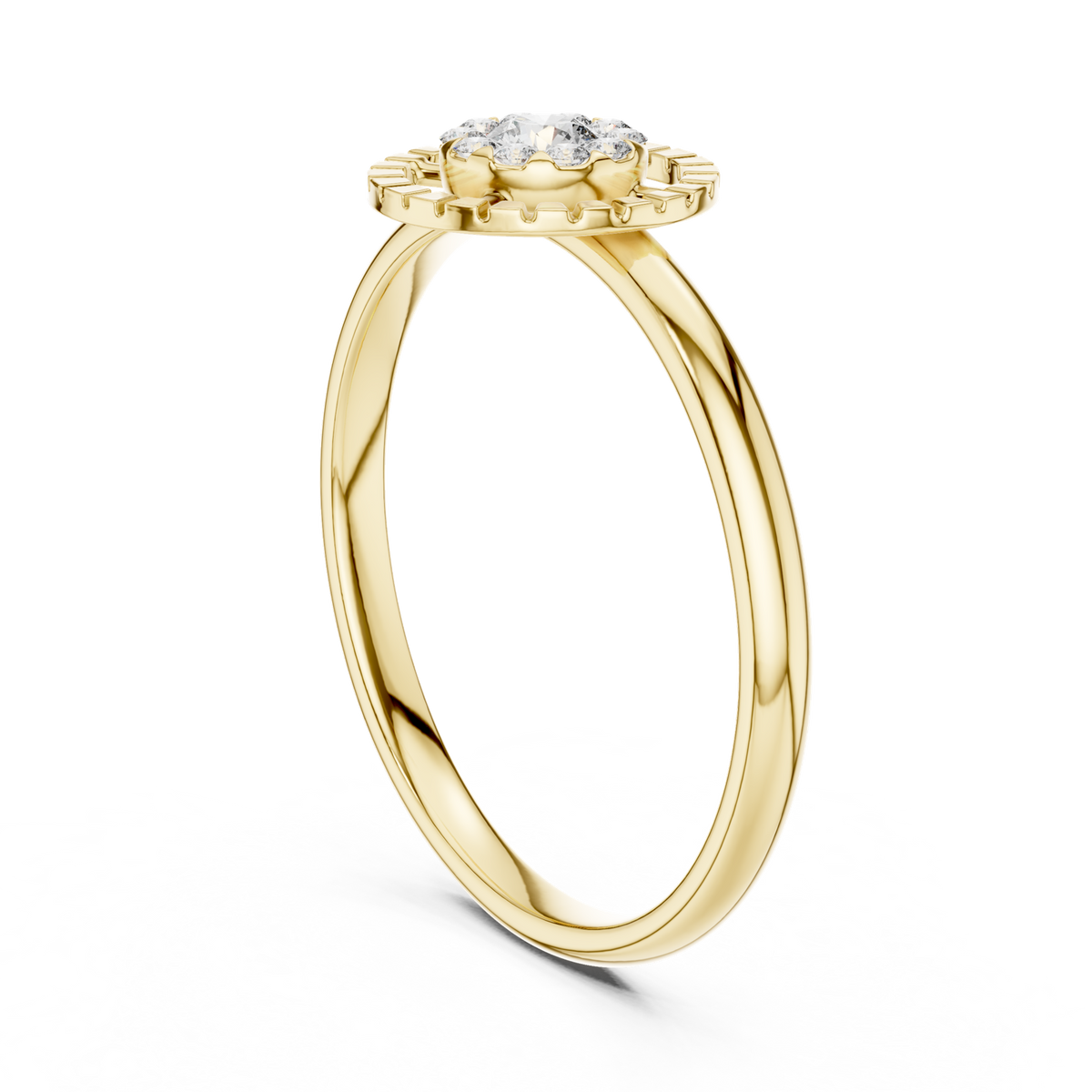 Gold Ring 1 (266), Yellow Gold, view 1