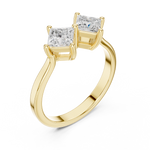 Gold Ring DDLR-490, Yellow Gold, view 2
