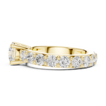 Gold Ring DDLR-654, Yellow Gold, view 3