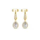 Gold Earrings 3-10015E_112, Yellow Gold
