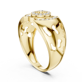Gold Ring LR-01 (42), Yellow Gold