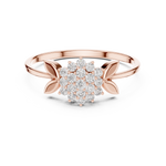 Gold Ring 1 (163), Rose Gold, view 4