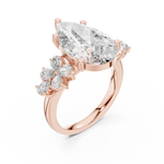 Gold Pendant 9-10024L_37, Rose Gold, view 2