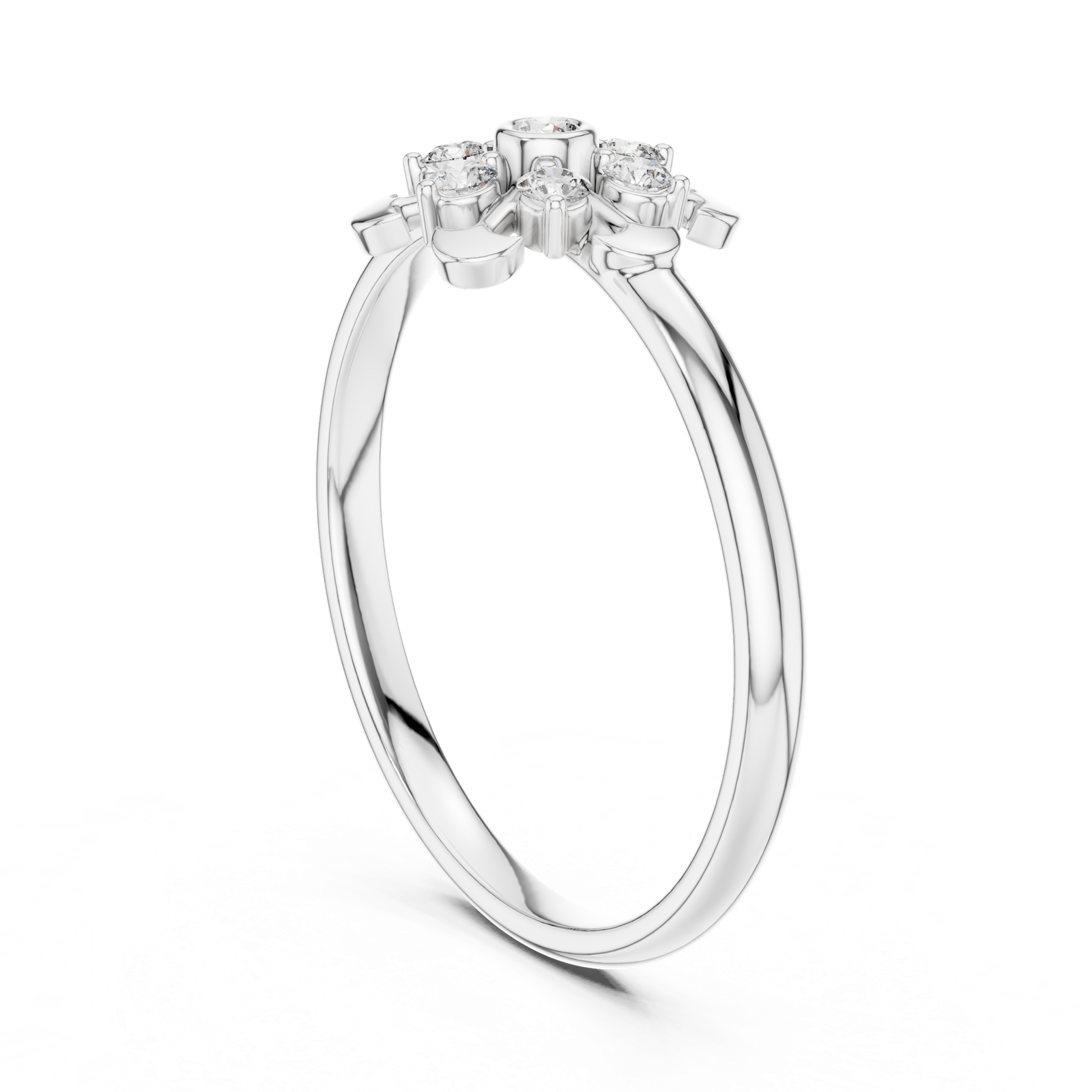 Gold Ring 1 (286), White Gold