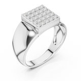 Gold Ring SBMR(18), White Gold, view 2