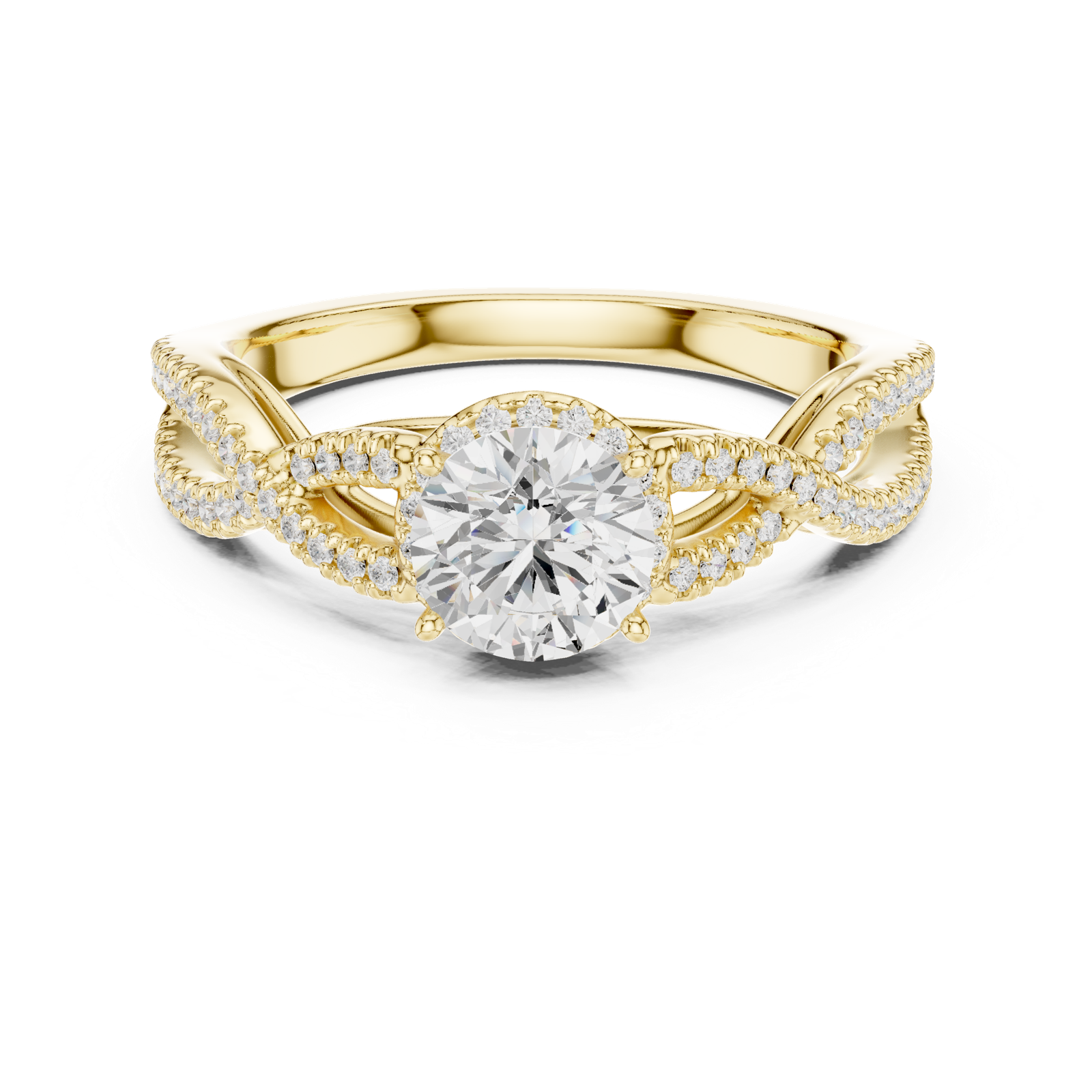 Gold Ring LR-0232, Yellow Gold