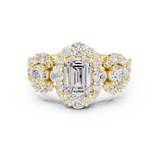 Gold Ring DDLR-279, Yellow Gold, view 4