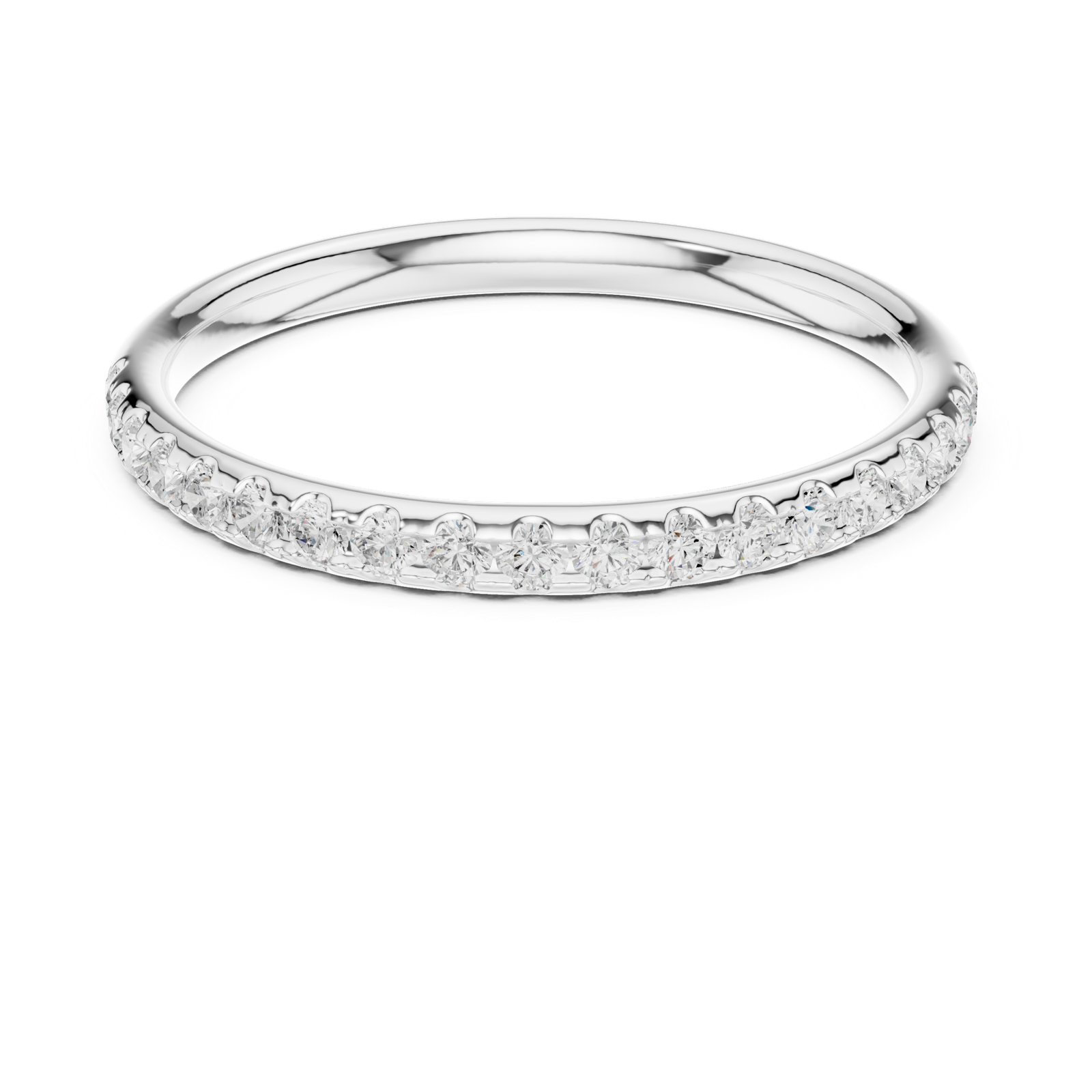 Gold Ring DDLR-793, White Gold, view 4