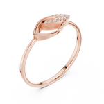 Gold Ring Ledis Ring, Rose Gold, view 2