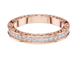 Gold Ring L03-996, Rose Gold, view 4