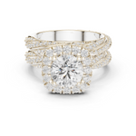 Gold Ring DDLR-293, White Gold