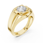 Gold Ring SBMR(21), Yellow Gold, view 2