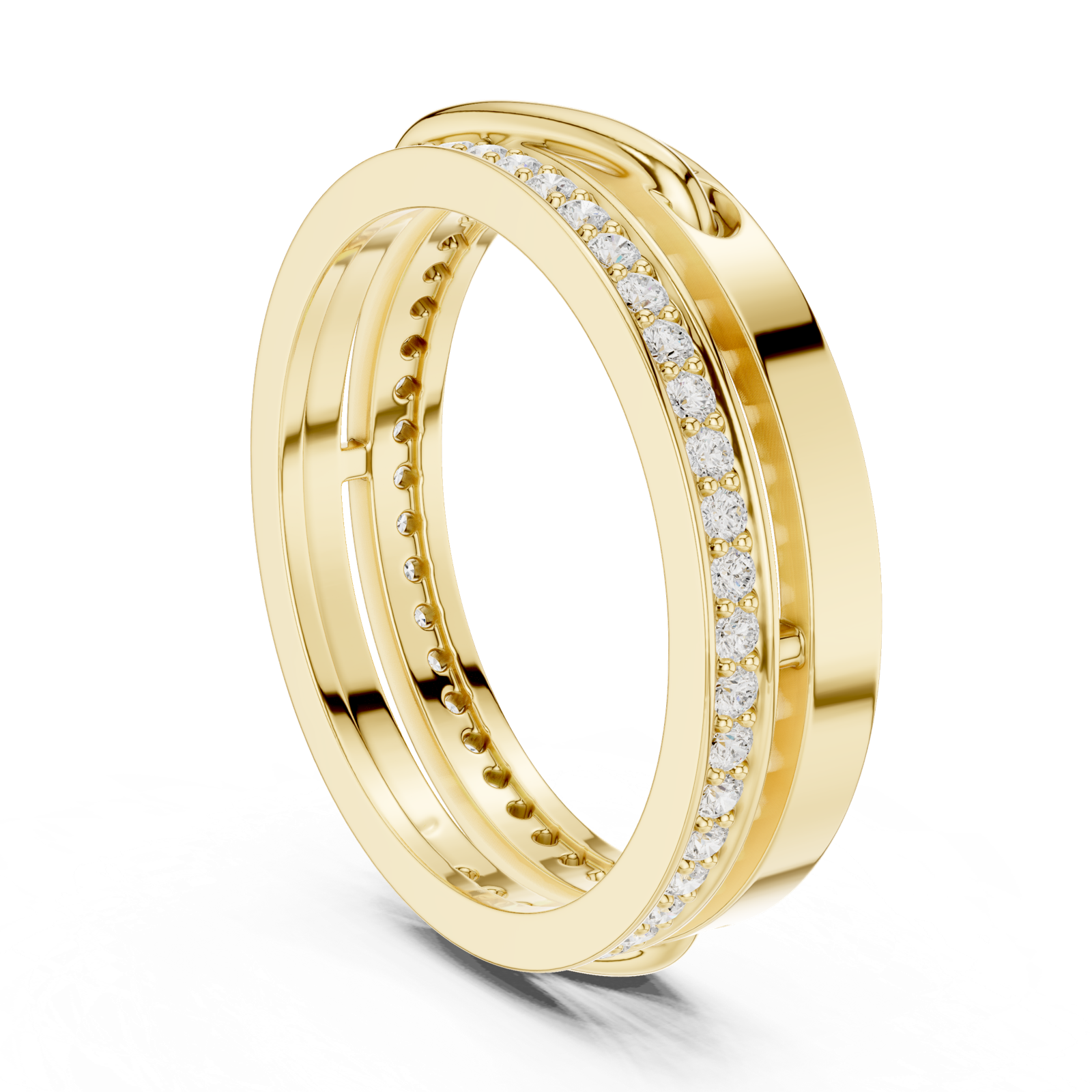 Gold Ring R27, Yellow Gold