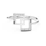 Gold Ring 1 (111), White Gold, view 4