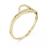 Gold Ring 12-10026@L, Yellow Gold, view 2