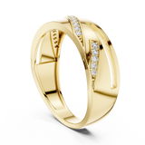 Gold Ring LR-01 (12), Yellow Gold