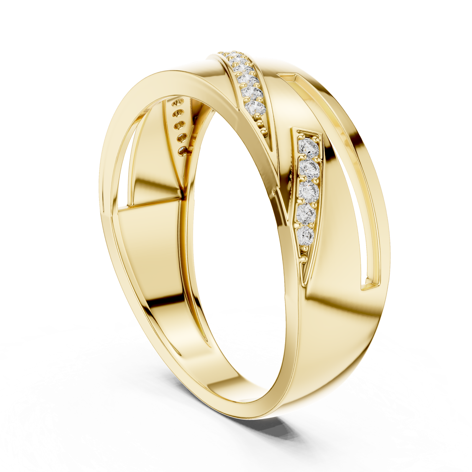 Gold Ring LR-01 (12), Yellow Gold