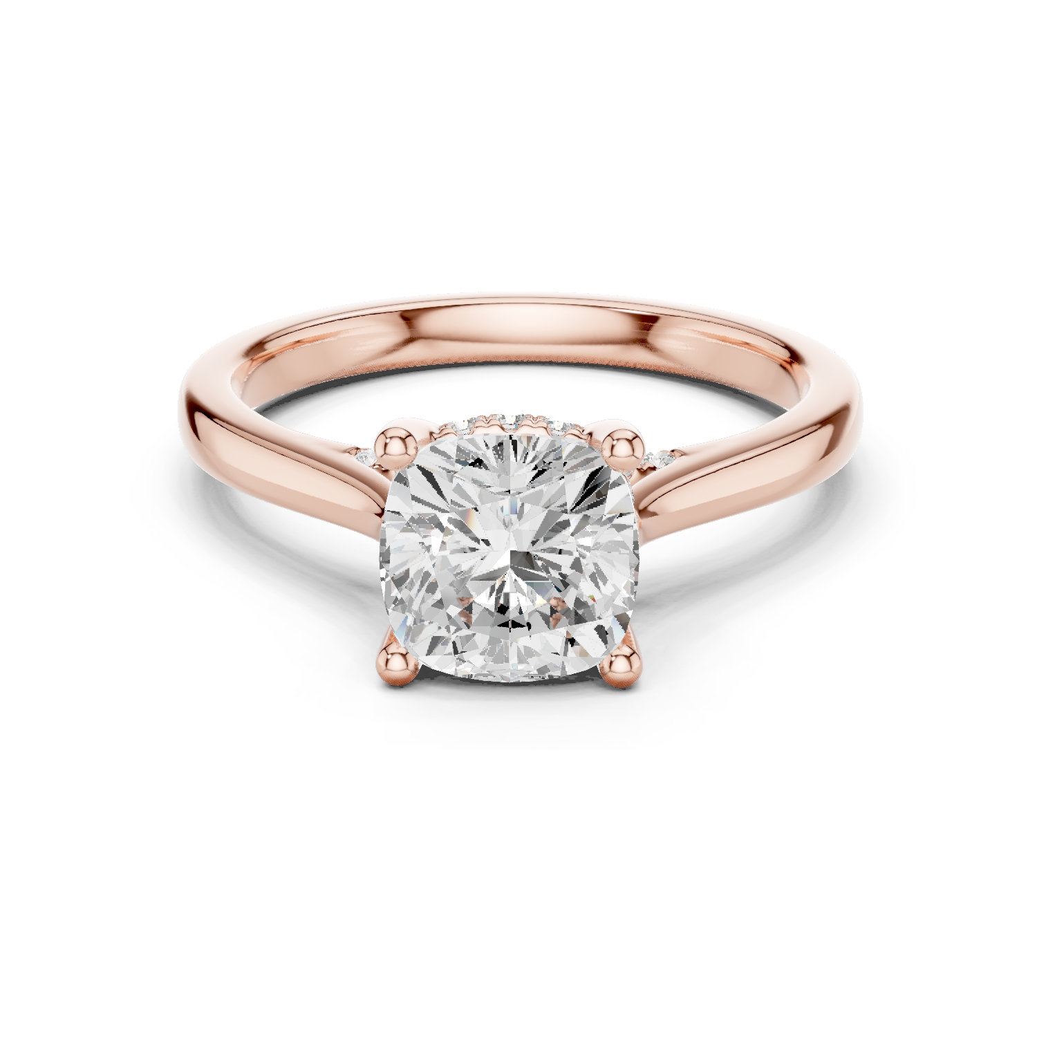 Gold Ring DDLR-854, Rose Gold