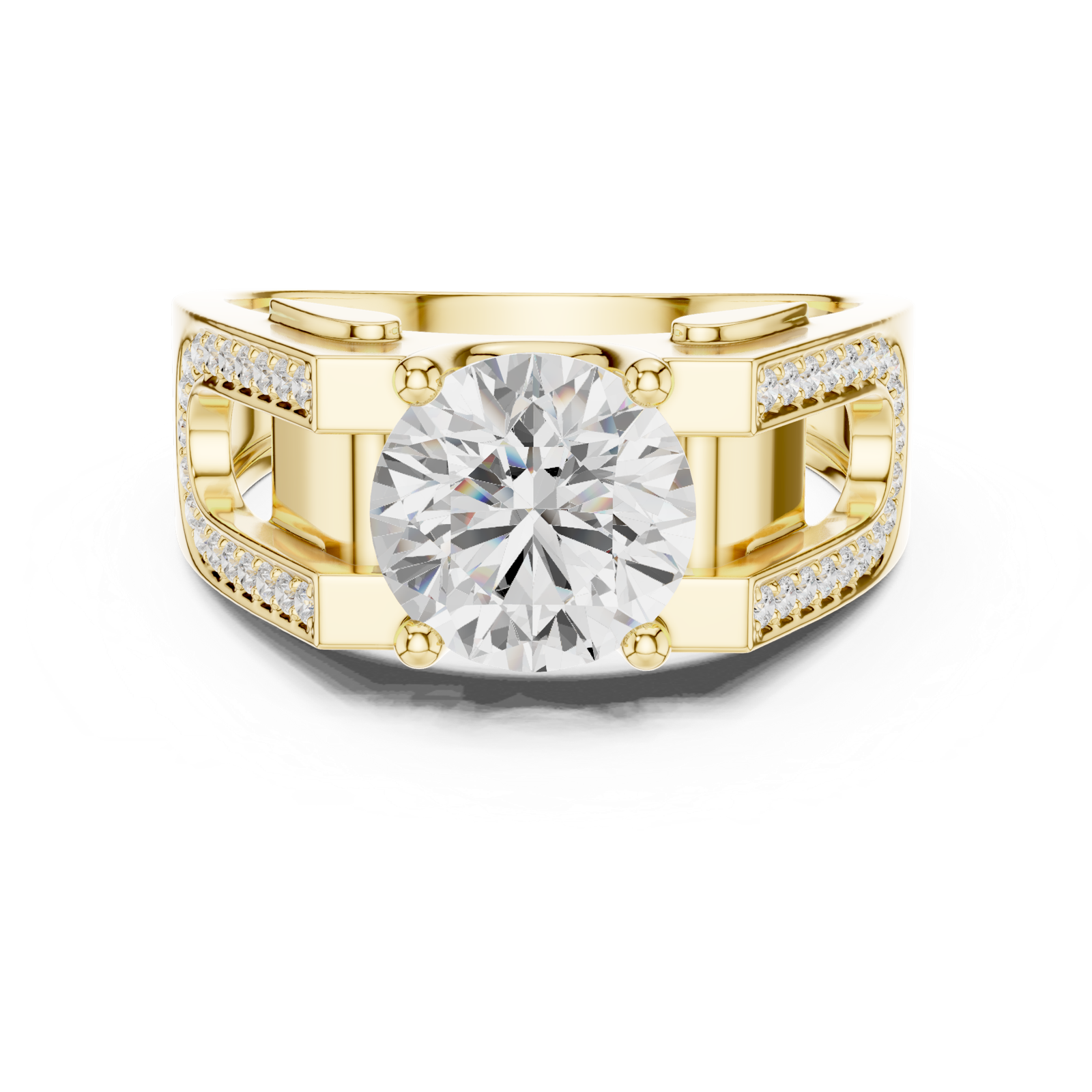Gold Ring SBMR(45), Yellow Gold