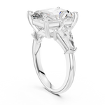 Gold Ring DDLR-288, White Gold, view 1