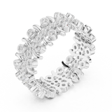 Gold Ring R43, White Gold, view 2