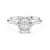Gold Ring 1 (409), White Gold, view 4