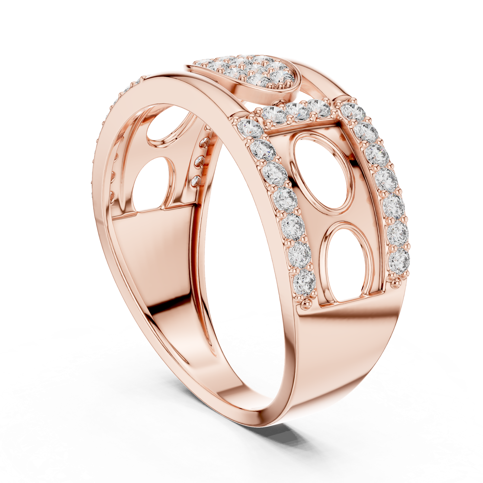 Gold Ring LR-01 (13), Rose Gold