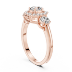 Gold Ring LR-0032, Rose Gold, view 1