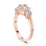 Gold Ring LR-0032, Rose Gold, view 1