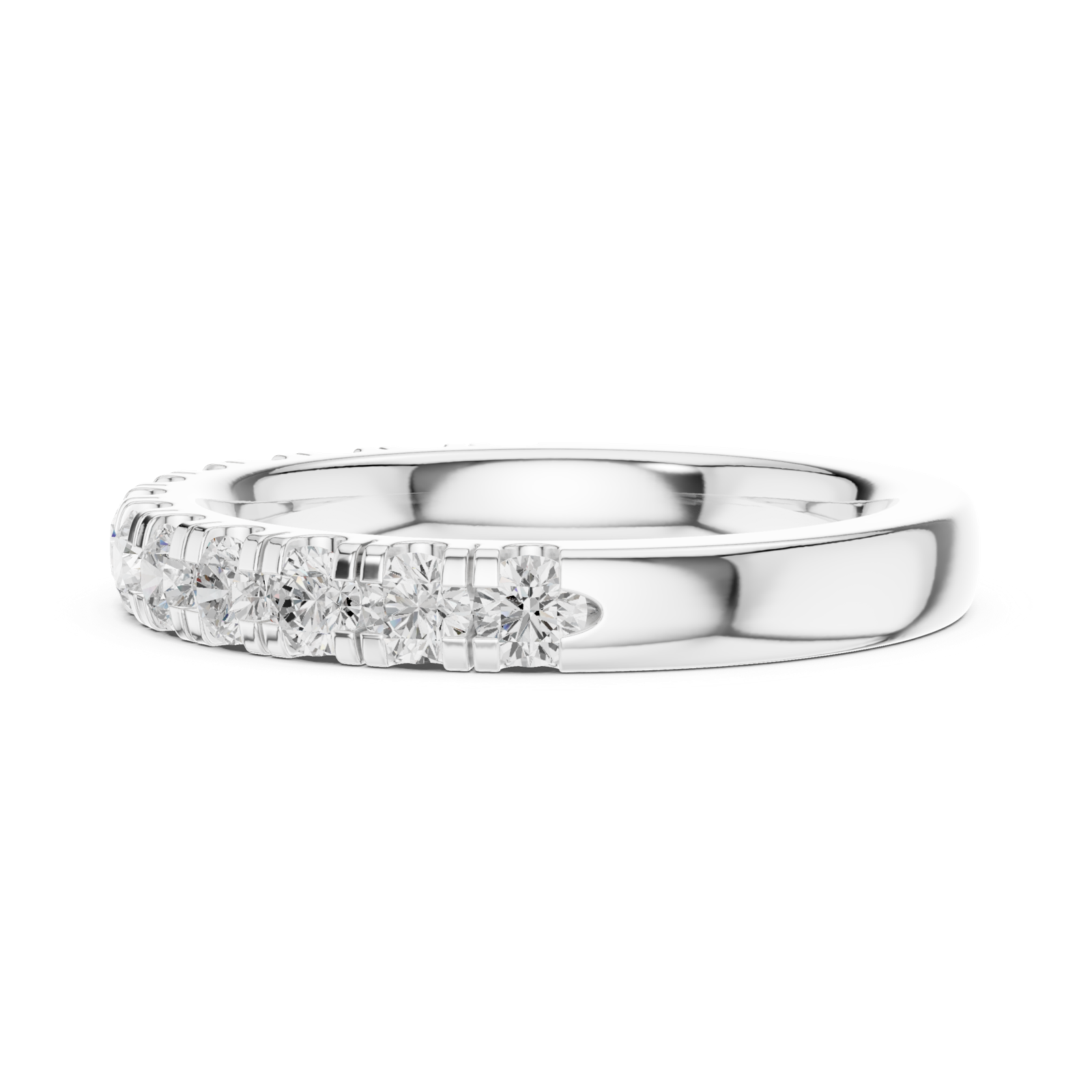Gold Ring DDLR-597, White Gold, view 3