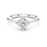 Gold Ring DDLR-570, White Gold, view 4