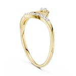 Gold Ring 12-10030@L, Yellow Gold, view 1