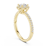Gold Ring LR-0220, Yellow Gold