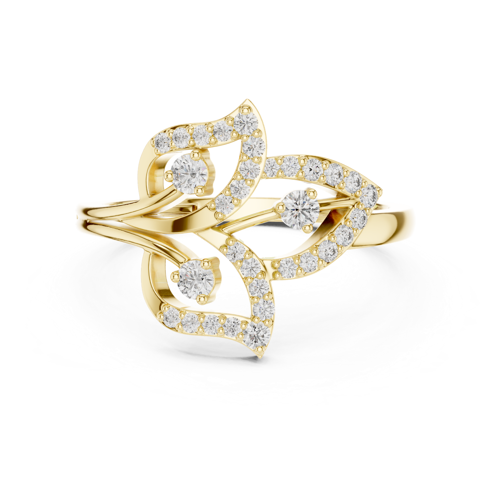 Gold Pendant 9-10070L, Yellow Gold