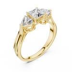 Gold Ring LR-0030, Yellow Gold, view 2