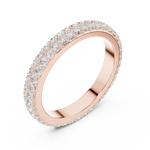 Gold Ring DDLR-376, Rose Gold, view 2