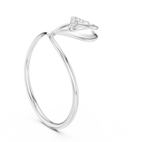 Gold Ring 1 (129), White Gold, view 1