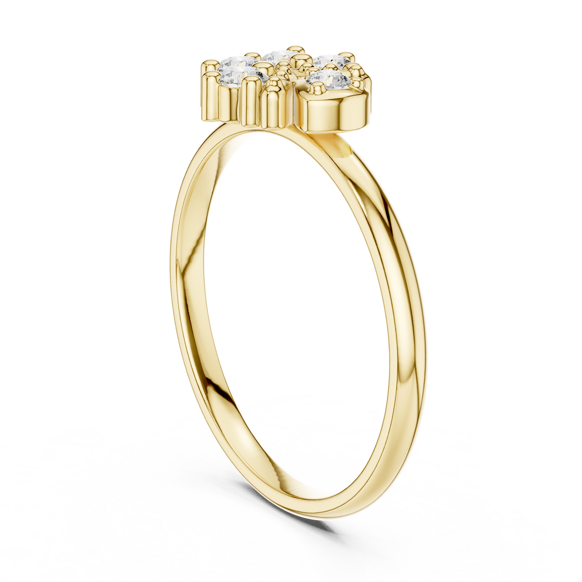 Gold Ring 1 (452), Yellow Gold, view 1