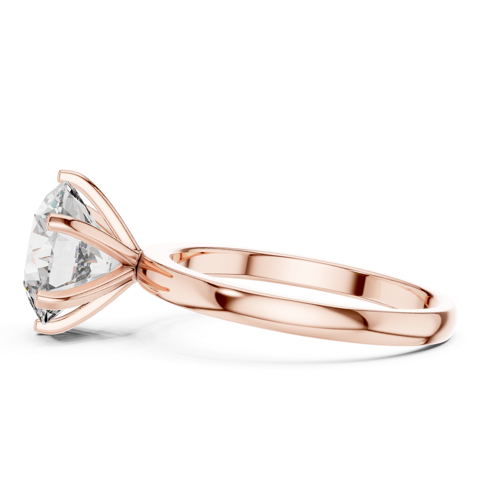 Gold Ring AOMLR105130, Rose Gold, view 3